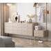 Light luxury bedroom cabinet bed TV cabinet solid wood living room storage side cabinet entrance cabinet modern minimalist storage cabinet