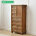 Vintage Solid Wood Five Drawer Cabinet