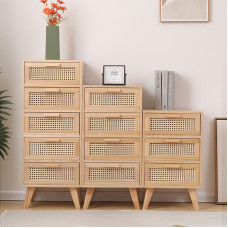 Modern Luxury Wooden Basket Dresser