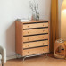 Nordic Cherry Wood Five Drawer Cabinet Nordic Cherry Wood Five Drawer Cabinet