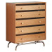 Nordic Cherry Wood Five Drawer Cabinet Nordic Cherry Wood Five Drawer Cabinet