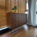 Scandinavian Solid Wood 9 Drawer Storage Cabinet