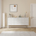 Scandinavian Solid Wood 9 Drawer Storage Cabinet