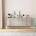 Scandinavian Solid Wood 9 Drawer Storage Cabinet