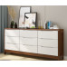 Wood Storage Cabinet Bedroom 5 Drawer Living Room 9 Drawer