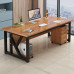 Modern Executive Desk Chair Set with Large Desk for Boss Modern Executive Desk Chair Set with Large Desk for Boss
