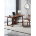 All Solid Wood Modern Chinese Calligraphy Desk President Luxury Home Office Desk Walnut All Solid Wood Modern Chinese Calligraphy Desk President Luxury Home Office Desk Walnut