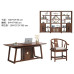 All Solid Wood Modern Chinese Calligraphy Desk President Luxury Home Office Desk Walnut All Solid Wood Modern Chinese Calligraphy Desk President Luxury Home Office Desk Walnut
