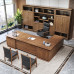 Modern Chinese Solid Wood Boss Desk