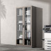 Office Filing Cabinet with Wooden Material and Glass Doors Office Filing Cabinet with Wooden Material and Glass Doors