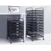 A3 Under Desk Metal Drawer File Cabinet Office Decor Storage Box Organizer A4 Under Desk File