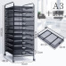 A3 Under Desk Metal Drawer File Cabinet Office Decor Storage Box Organizer A4 Under Desk File
