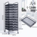 A3 Under Desk Metal Drawer File Cabinet Office Decor Storage Box Organizer A4 Under Desk File
