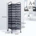 A3 Under Desk Metal Drawer File Cabinet Office Decor Storage Box Organizer A4 Under Desk File