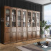 Chinese Solid Wood Bookcase with Glass Door Floor Combination Chinese Solid Wood Bookcase with Glass Door Floor Combination