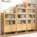 Wooden Cabinet with Glass Top Flip Door Living Room Magazine Rack Storage Cabinet Display Cabinet Beside Sofa Children Bookshelf Wooden Cabinet with Glass Top Flip Door Living Room Magazine Rack Storage Cabinet Display Cabinet Beside Sofa Children Bookshelf
