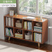 Compact Storage Cabinet Shelves Wood Legs Bookcase Compact Storage Cabinet Shelves Wood Legs Bookcase