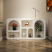 Modern Minimalist White Arch Cave Storage Cabinet Display Cabinet Decorative Cabinet Floor Bookcase Modern Minimalist White Arch Cave Storage Cabinet Display Cabinet Decorative Cabinet Floor Bookcase