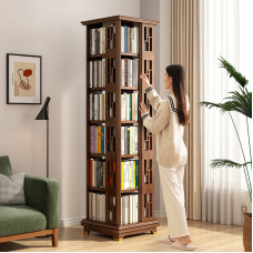 AllWood Spinning Bookshelf Rotatable