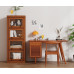 American Solid Wood Bookcase with Glass Door Floor Home Dustproof Shelving Storage Cabinet Living Room Display Cabinet Wall Integrated American Solid Wood Bookcase with Glass Door Floor Home Dustproof Shelving Storage Cabinet Living Room Display Cabinet Wall Integrated