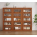 American Solid Wood Bookcase with Glass Door Floor Home Dustproof Shelving Storage Cabinet Living Room Display Cabinet Wall Integrated American Solid Wood Bookcase with Glass Door Floor Home Dustproof Shelving Storage Cabinet Living Room Display Cabinet Wall Integrated