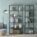 Nordic Living Room Floor Steel Bookshelf Iron Storage Rack