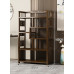 Chinese Solid Wood Home Bookshelf Office Storage Rack Chinese Solid Wood Home Bookshelf Office Storage Rack