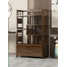 Chinese Solid Wood Home Bookshelf Office Storage Rack Chinese Solid Wood Home Bookshelf Office Storage Rack