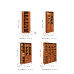 All Solid Wood Book Shelf Cabinet All Solid Wood Book Shelf Cabinet
