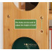 Rotating Bamboo Book Shelf Creative Bookcase 360 Degree Bookshelf as High as 194cm