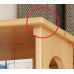 Rotating Bamboo Book Shelf Creative Bookcase 360 Degree Bookshelf as High as 194cm