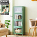 Modern Minimalist Dustproof Grid Cabinet Combination Standing Narrow Storage Wardrobe Object Shelf Freestanding Solid Wood Modern Minimalist Dustproof Grid Cabinet Combination Standing Narrow Storage Wardrobe Object Shelf Freestanding Solid Wood