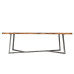 American Solid Iron Conference Table Long Desk Simple Modern Training Negotiation Table Chairs Industrial Style Loft Office Desk