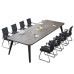 Small Modern Conference Room Training Desk Simple Workstation Long Office Desk Chair Set Small Modern Conference Room Training Desk Simple Workstation Long Office Desk Chair Set