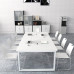 Modern Nordic Office Set Small Staff Industrial Style