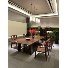 Modern Chinese Wooden Meeting Table and Chair Set Modern Chinese Wooden Meeting Table and Chair Set