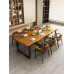 Wooden Loft Conference Desk Workstation Computer Desk Negotiation Table Office Desk Minimalist Modern Large Table Wooden Loft Conference Desk Workstation Computer Desk Negotiation Table Office Desk Minimalist Modern Large Table
