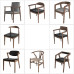 Real Wood Conference Table Desk Loft Iron Bar Desk Workstation Training Table Business Negotiating Office Table Chair Set
