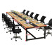 Long and Multiple Office Conference Table