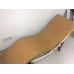 Cushion And Straps For Le Corbusier Lc4 Chaise Lounge Chair In Tan PU Leather Cushion And Straps For Le Corbusier Lc4 Chaise Lounge Chair In Tan PU Leather