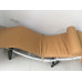 Cushion And Straps For Le Corbusier Lc4 Chaise Lounge Chair In Tan PU Leather Cushion And Straps For Le Corbusier Lc4 Chaise Lounge Chair In Tan PU Leather