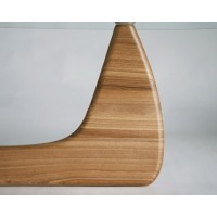 Replacement Leg Base Frame In Natural Ash Wood For Noguchi Table