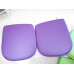Replacement Cushions For Bubble Chair In Purple Color And PU Leather Replacement Cushions For Bubble Chair In Purple Color And PU Leather