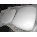 Replacement Cushions For Pod Chair In White Color And PU Leather Replacement Cushions For Pod Chair In White Color And PU Leather