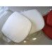 Replacement Cushions For Pod Chair In White Color And PU Leather Replacement Cushions For Pod Chair In White Color And PU Leather