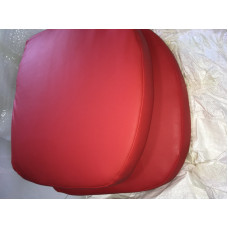 Replacement Cushions For Pod Chair In Red Color And PU Leather