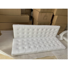 Barcelona Loveseat Cushions And Straps in Higher grade Italian Leather