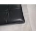 Barcelona Loveseat Cushions And Straps in Black Full Aniline Leather