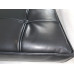 Barcelona Loveseat Cushions And Straps in Black Full Aniline Leather
