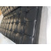 Barcelona Loveseat Cushions And Straps in Black Full Aniline Leather